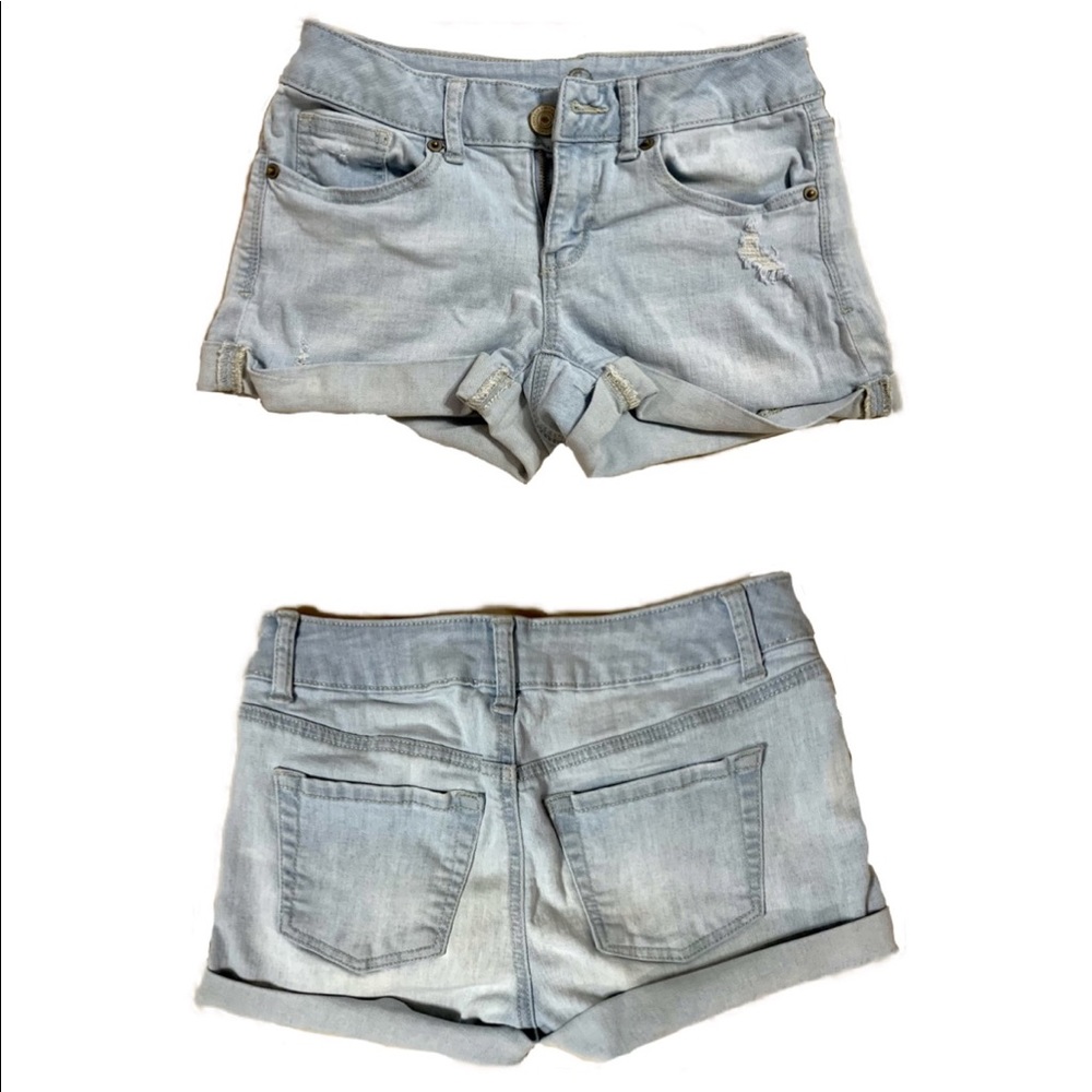 Shortie shorts